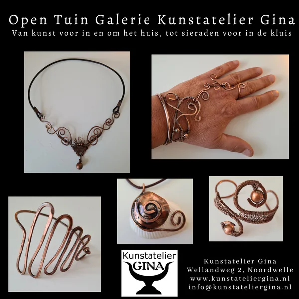koperen sieraden